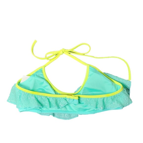 Victoria's Secret Womens Sequin Bikini Top Swimsuit Size Small Beach Summer Pool - Picture 2 of 10